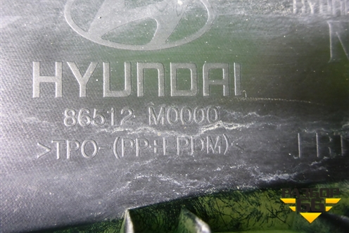 Бампер передний нижняя часть (86512M0000) для Hyundai Creta с 2016г (Крета)