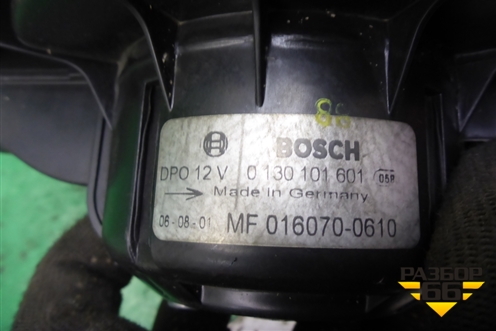 Моторчик отопителя (0160700610) для Toyota Corolla (E12) с 2001-2007г (Королла 120)