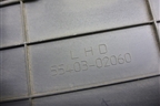 Накладка на щиток приборов (5540302060) для Toyota Corolla (E12) с 2001-2007г (Королла 120)