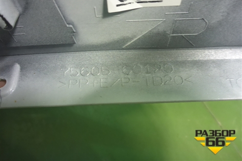 Накладка заднего крыла правого (7560560120) для Toyota Land Cruiser (300) с 2021г (Ленд Крузер)