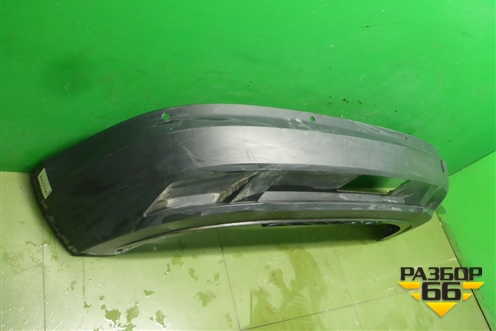 Юбка заднего бампера (под парктроник) (565807521) для Skoda Kodiaq с 2017г (Кодиак)