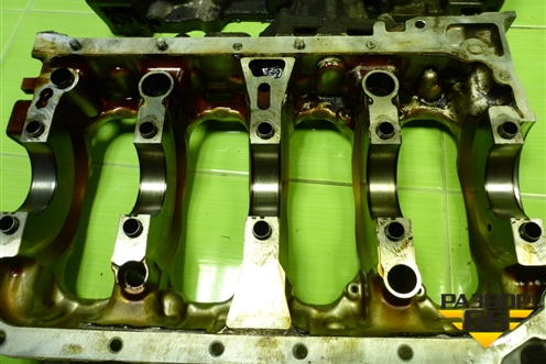 Блок двигателя (2.4л K2423) для Honda Accord(CU-CW) с 2008-2013г (Аккорд)
