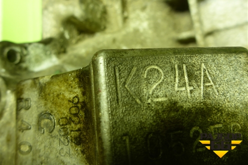 Блок двигателя (2.4л K2423) для Honda Accord(CU-CW) с 2008-2013г (Аккорд)