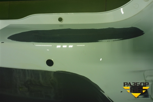 Бампер задний (под парктроник) (850229678R) для Renault Sandero с 2013-2022г (Сандеро)