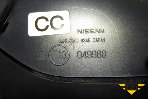 Зеркало левое электрическое (7 контактов) для Nissan Note (E13) с 2020-2025г (Нот)