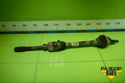 Привод передний правый (шлиц  наруж-25 АКПП 1.6л EP6C 10FHBXPSA5F01) (9684135180) для Peugeot 408 с 2012г