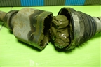 Привод передний правый (шлиц  наруж-25 АКПП 1.6л EP6C 10FHBXPSA5F01) (9684135180) для Peugeot 408 с 2012г