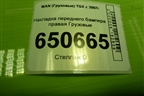 Накладка переднего бампера правая  (TD0857030R) для MAN TGX с 2007г (ТГХ)