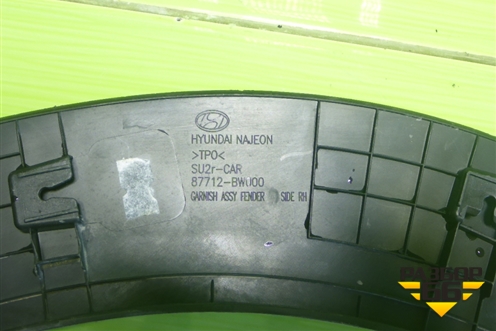 Накладка переднего крыла правого (87712BW000) для Hyundai Creta с 2021г (Крета)