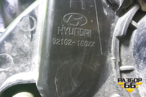 Фара правая (921021E000) для Hyundai Verna с 2005-2010г (Верна)