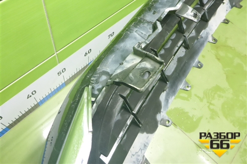Бампер передний (под омыватели) (620223KY0H) для Nissan Pathfinder (R52R) с 2012-2020г (Патфиндер)