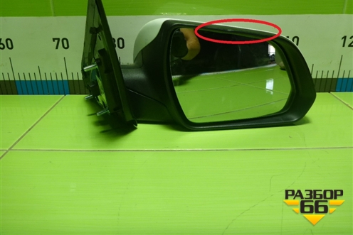 Зеркало правое электрическое (5 контактов) (87620C9110PGU) для Hyundai Creta с 2016г (Крета)