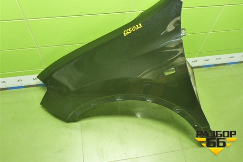 Крыло переднее левое (после 2010г) (F3101BR0MA) для Nissan Qashqai (J10E) с 2006-2013г (Кашкай)