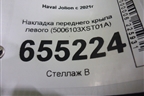 Накладка переднего крыла левого (5006103XST01A) для Haval Jolion с 2021г (Джолион)