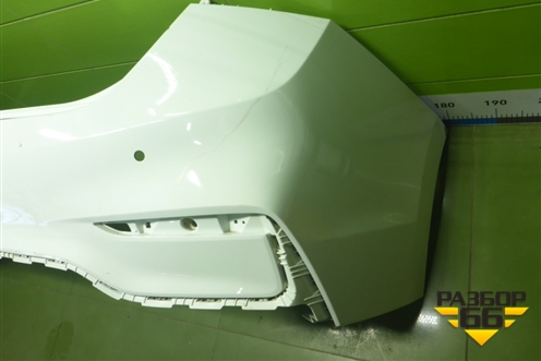 Бампер задний (до 2020г) (86611H5000) для Hyundai Solaris с 2017г (Солярис)