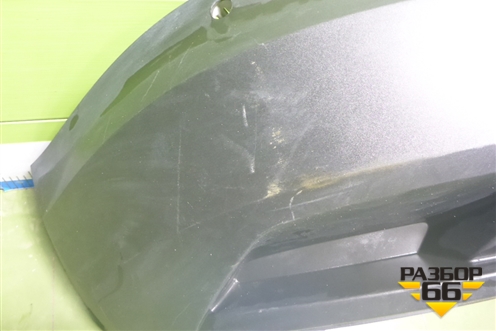 Юбка заднего бампера (под парктроник) (565807521) для Skoda Kodiaq с 2017г (Кодиак)