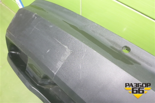 Юбка заднего бампера (под парктроник) (565807521) для Skoda Kodiaq с 2017г (Кодиак)