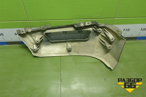 Накладка переднего бампера правая  (нижняя под ПТФ) (H4831012201A0) для Foton Auman EST с 2016г (Ауман)