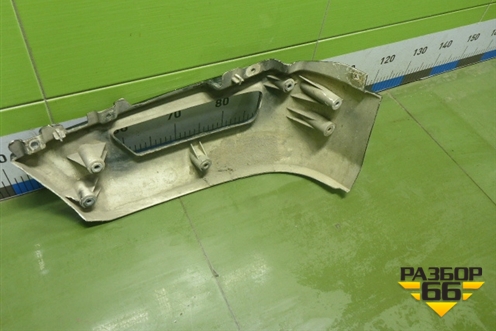 Накладка переднего бампера правая  (нижняя под ПТФ) (H4831012201A0) для Foton Auman EST с 2016г (Ауман)