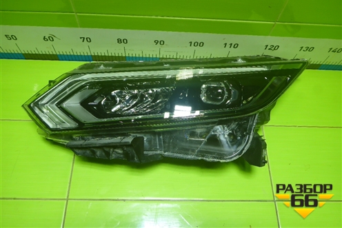 Фара левая (после 2019г Led) (26060HV05B) для Nissan Qashqai (J11E) с 2013г