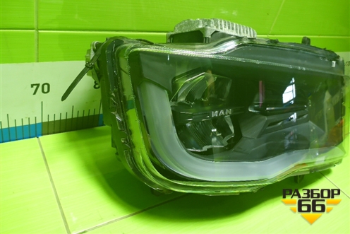 Фара правая  (после 2023г Led с блоком) (81251016822) для MAN TGX с 2007г (ТГХ)