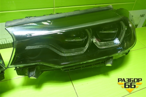 Фара L+R комплект (до 2020г Full Led Shadow с блоками) (8499121,8499122) (84991218499122) для BMW 5-серия G30 с 2017г
