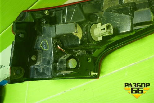 Фонарь задний наружный левый (после 2019г) (26555HV00A) для Nissan Qashqai (J11E) с 2013г
