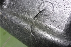 Наполнитель заднего бампера (X866203D000) для Hyundai Sonata-5 с 2001г (Соната)