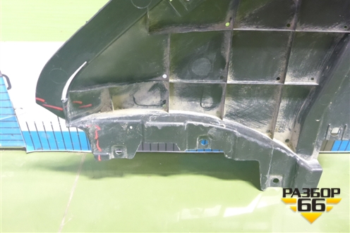 Пыльник переднего бампера центральный (8889168067) для Geely Monjaro с 2021г (Монджаро)