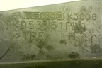 Брызговик задний левый передняя часть (KD5351PW1) для Mazda CX 5 с 2012-2016г