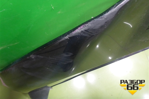 Юбка переднего бампера (после 2019г) (4M0807733F) для Audi Q7 c 2015г (Ку 7)