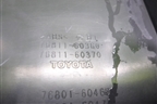 Накладка двери багажника (после 2017г) (7681160360) для Toyota Land Cruiser Prado(150) с 2009г (Ленд Крузер Прадо)