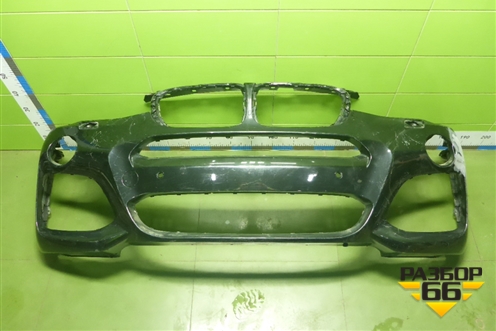 Бампер передний (после 2014г М-Серия под парктроник и омыватели) (51118056874) для BMW X3 F25 с 2010-2017г (Х3 Ф25)