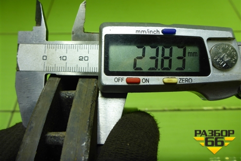 Диск тормозной передний вентилируемый для Kia Spectra с 2001г (Спектра)