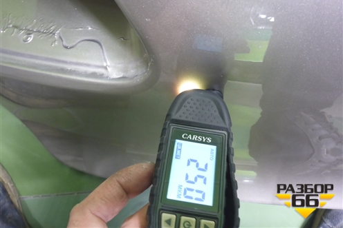 Дверь багажника без стекла (95B827400) для Porsche Macan с 2014г (Макан)