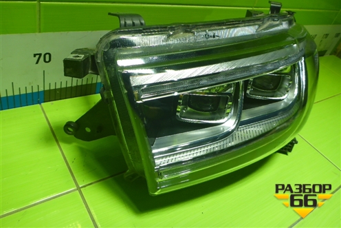 Фара левая (Led с блоком) (4121100XPW04A) для Great Wall Poer c 2019г (Поер)