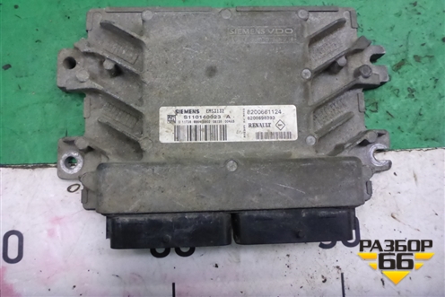 Блок управления двигателем (1.6л K7MF710 МКПП) (8200661124) для Renault Logan с 2004-2015г (Логан)
