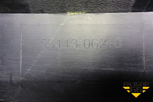 Решетка в передний бампер центральная (после 2020г) (5311306240) для Toyota Camry V70 с 2017г (Камри)