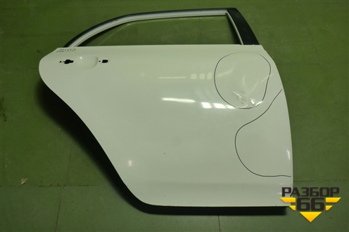 Дверь задняя правая (6700312A20) для Toyota Corolla (E15) с 2006-2013г (Королла 150)