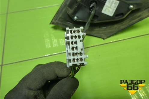 Зеркало левое электрическое (9 контактов) (76251SMGG31) для Honda Civic 5D с 2005-2011г (Цивик)