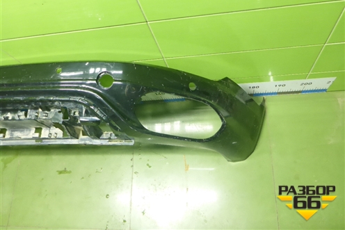 Юбка заднего бампера (под парктроник) (6600208884) для Geely Tugella с 2019г (Тугелла)