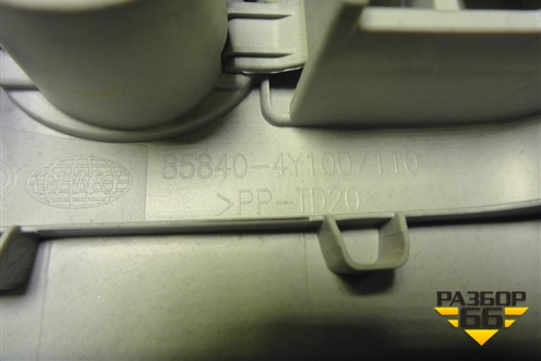 Обшивка стойки центральная верхняя правая (858404Y100) для Kia Rio с 2011-2016г (Рио 3)