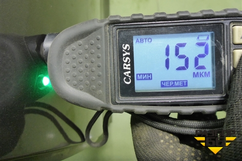 Дверь задняя левая (770032W000) для Hyundai Santa Fe с 2012-2018г (Санта Фе)