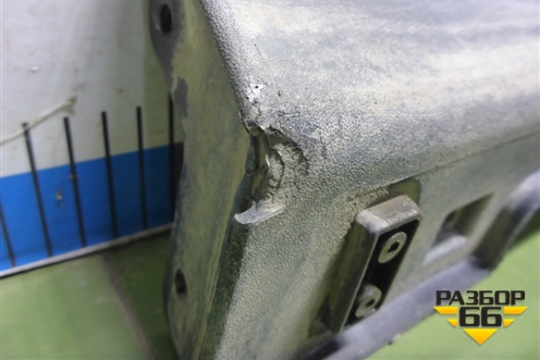 Накладка на порог наружная правая (877522W000) для Hyundai Santa Fe с 2012-2018г (Санта Фе)