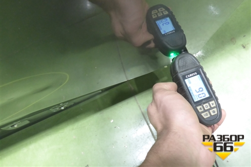 Дверь задняя левая (S203F2701030600) для Changan CS55 PLUS с 2019г (ЦС 55 плюс)