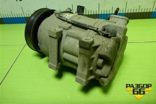 Компрессор кондиционера (2.4л G4KE) (977011U500) для Hyundai Santa Fe с 2012-2018г (Санта Фе)