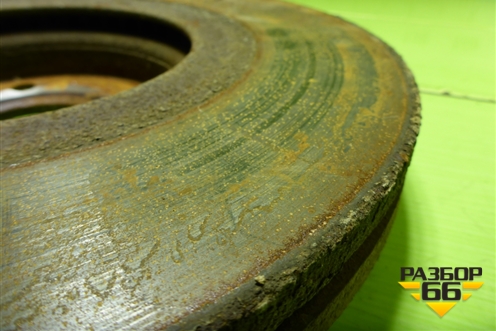 Диск тормозной передний вентилируемый (517122W700) для Hyundai Santa Fe с 2012-2018г (Санта Фе)