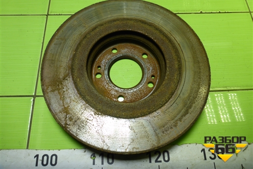 Диск тормозной передний вентилируемый (517122W700) для Hyundai Santa Fe с 2012-2018г (Санта Фе)