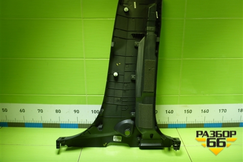 Обшивка стойки центральная нижняя левая (858362W000) для Hyundai Santa Fe с 2012-2018г (Санта Фе)