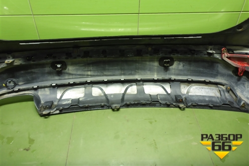 Бампер задний (до 2015г) (866112W000) для Hyundai Santa Fe с 2012-2018г (Санта Фе)